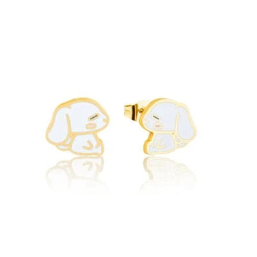 Techzone Geelong ECC Sanrio Hello Kitty Cinnamoroll Stud Earrings Gold